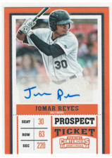 2017 Panini Contenders Draft Picks Prospect Ticket Auto#8 Jomar Reyes Auto