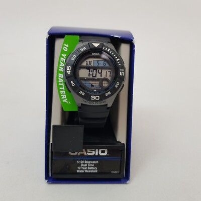 Casio WS-1100H Digital Sport Watch Illuminator Moon Phase