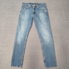 Levi's Mens Jeans 34x32 511 Slim Straight Medium Wash Denim 5 Pocket  READ