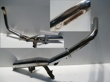 Auspuffanlage Auspuff-Krümmer Schalldämpfer Endtopf rechts Sachs b-805 b805