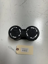 2017-22 TESLA MODEL 3 M3 FRONT CENTER CONSOLE DUAL CUP HOLDER DRINK TRAY OEM B48