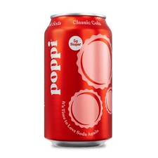 12-Pack Classic Cola Prebiotic Soda 12 Fl Oz Natural Caffeine Low Calorie Drinks