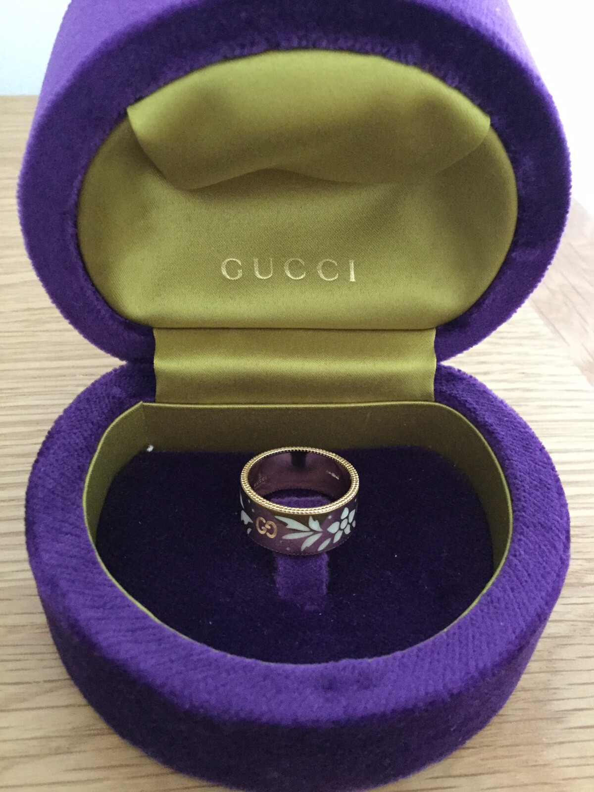 gucci icon blossom ring