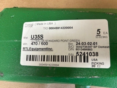 ESCO U35S Ultralok Standard Excavator Wheel Loader Bucket Tooth