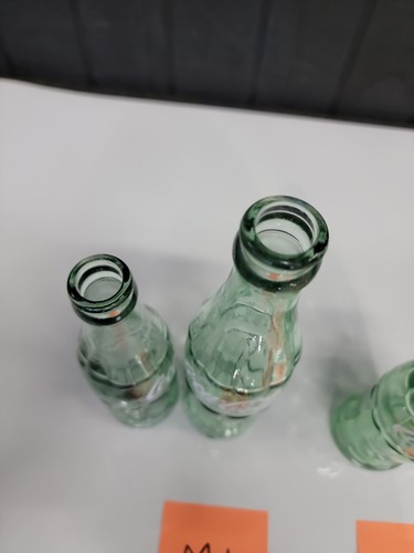(5) Lote de botellas de vidrio de colección CocaCola verde norte de Estados Unidos Detroit MI WI ND SD retro - Imagen 5 de 17