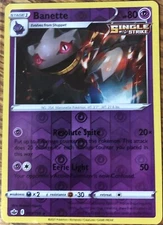 Banette 63/198 - Reverse Holo - Chilling Reign - Rare - Read Desc.