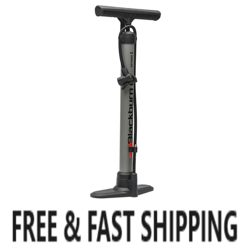 Blackburn Bicycle Floor Pump, Air Tower 1, 100 Psi Bike Pump Portable