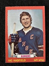 1973/74 TOPPS # 181 VIC HADFIELD C 164