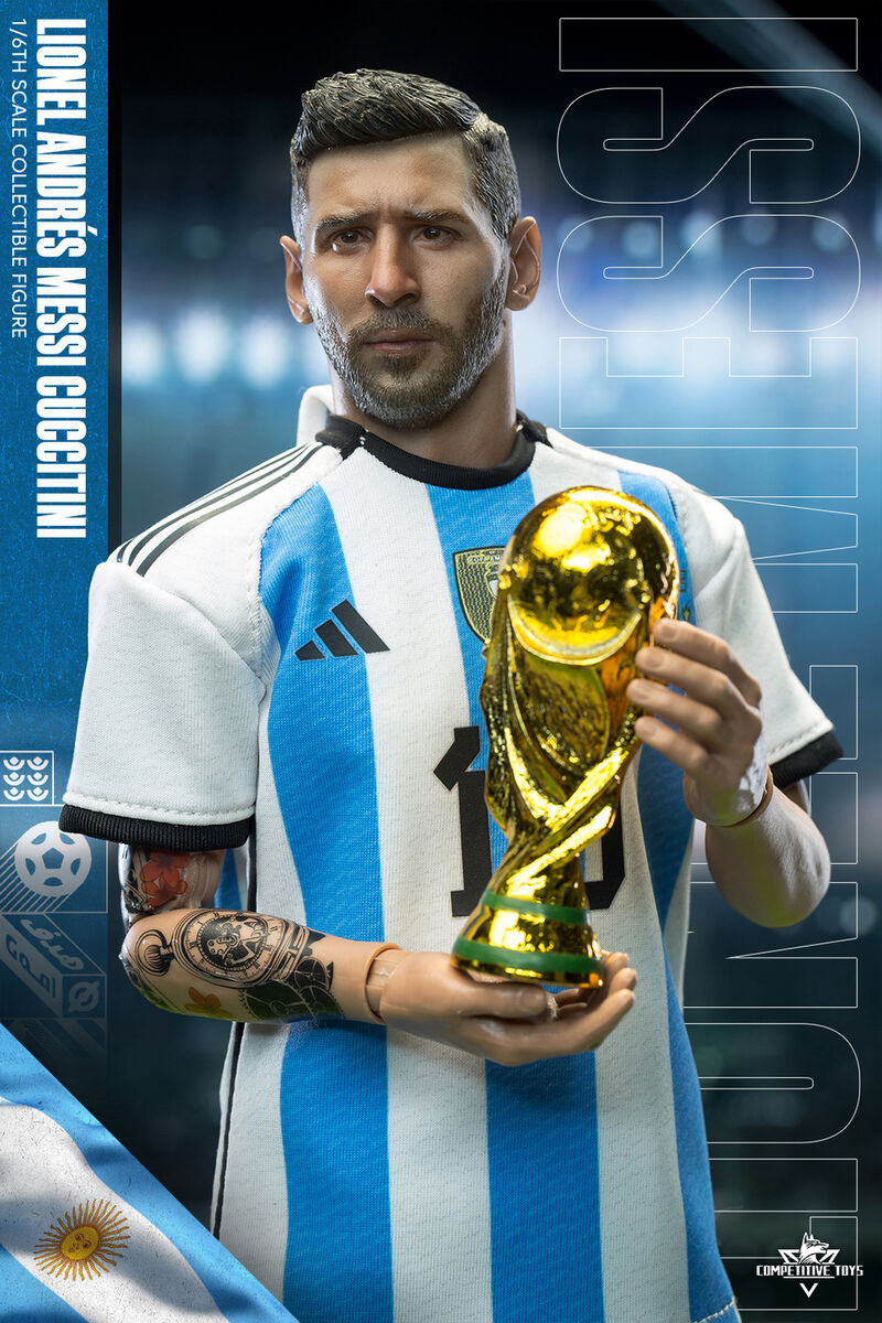 Competitive Toys Com001 1/6 World Cup Messi Soccer Player Competitive Toys Com001 1/6 World Cup Messi Soccer Player