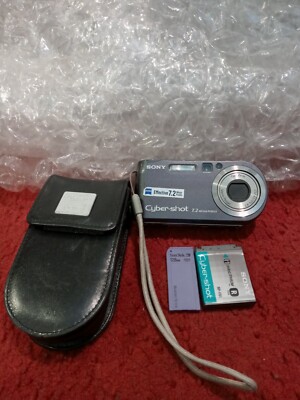 Sony Cyber-Shot DSC-P200 7.2MP 3x Digital Camera - Black | eBay