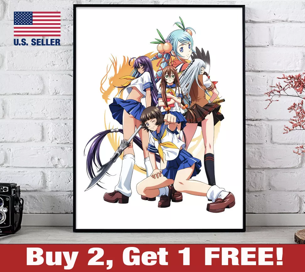 All Times of Shin Ikki tousen Anime Art Board Print for Sale by Ani-Games