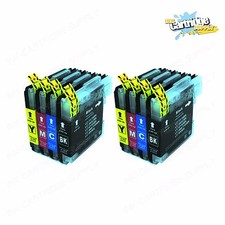 8PK New LC61 Ink Cartridges For Brother MFC-295CN MFC-385CW MFC-490CW MFC-290C