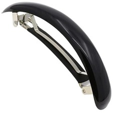 Paris CP2665 French Hair Barrette Clip for Girls for Thick Curly Black Narrow