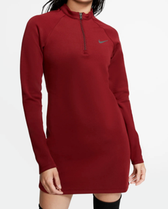 red nike dress