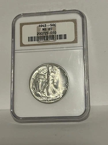 1943 Walking Liberty Half Dollar MS-65 NGC