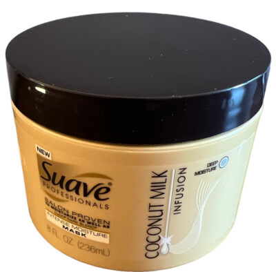 X1 NEW Suave Professionals Coconut Milk Infusion Deep Moisture Hair Mask 8oz