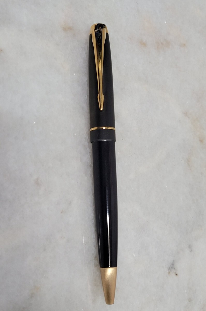 PARKER 100 Cobalt-black ボールペン Parker 100 Cobalt Black GT Medium Point Ballpoint Pen - difficult