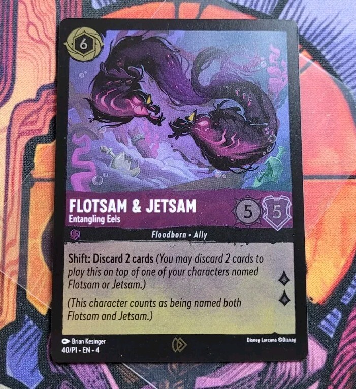 Flotsam & Jetsam - Entangling Eels - Disney Lorcana Promo