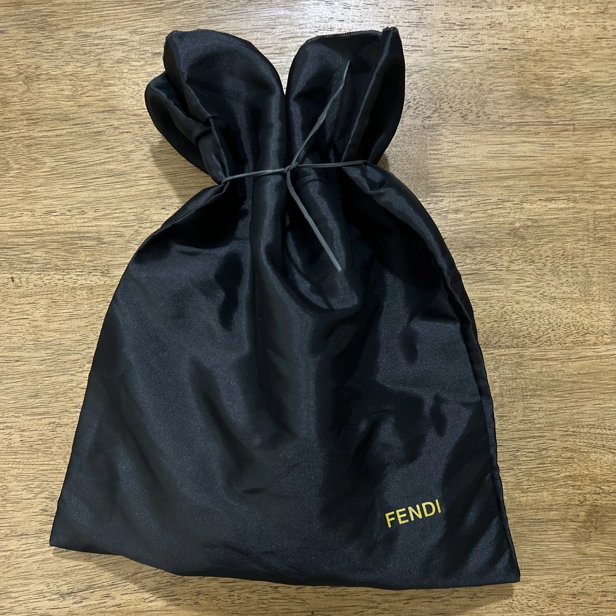 Fendi Dust Bag Nylon Tie Up Brown 12 x16 Cover eBay