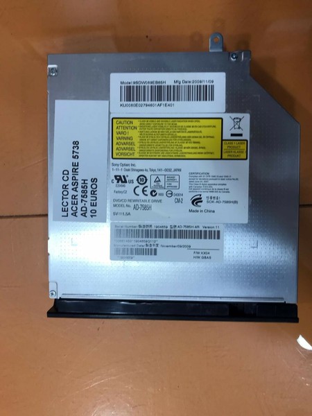 LECTOR CD/DVD REF:AD-7585H