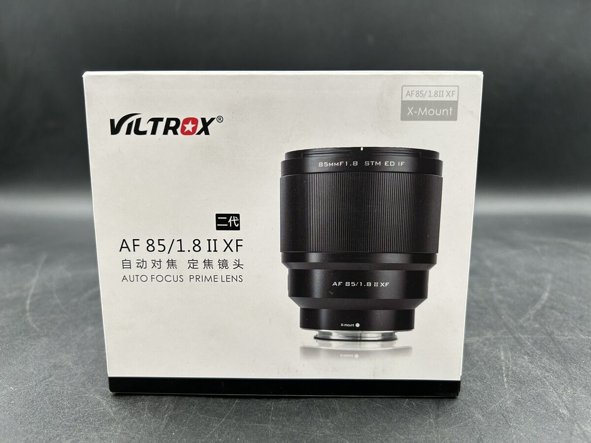 Viltrox AF 85mm f/1.8 XF II Lens for FUJIFILM X | eBay Viltrox AF 85mm f/1.8 XF II Lens for FUJIFILM X | eBay