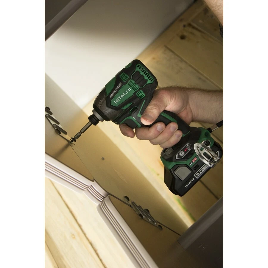 HITACHI WH18DBDL2 NEW 18V Brushless Cordless Li-Ion Triple Hammer Impact Driver - Image 4 of 4