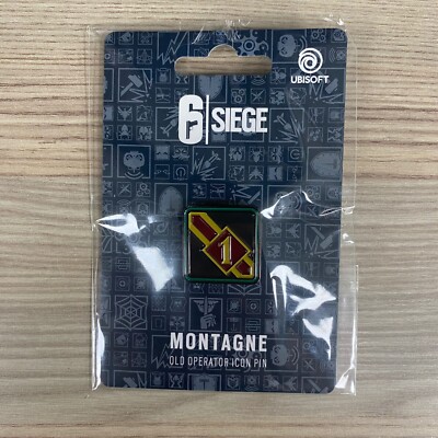 RAINBOW 6 SIEGE MONTAGNE ALTER OPERATOREN ICON PIN UBISOFT KOYO 2020 OFFIZIELL