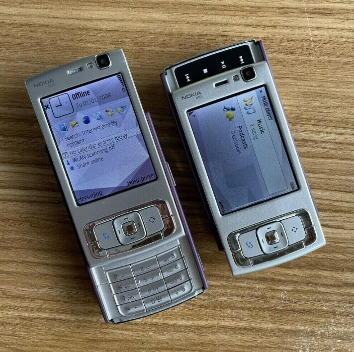 Nokia N95-1 Slider-Handy Quad-Band UMTS Multimedia Smartphone 5 Megapixel Kamera Wie Neu