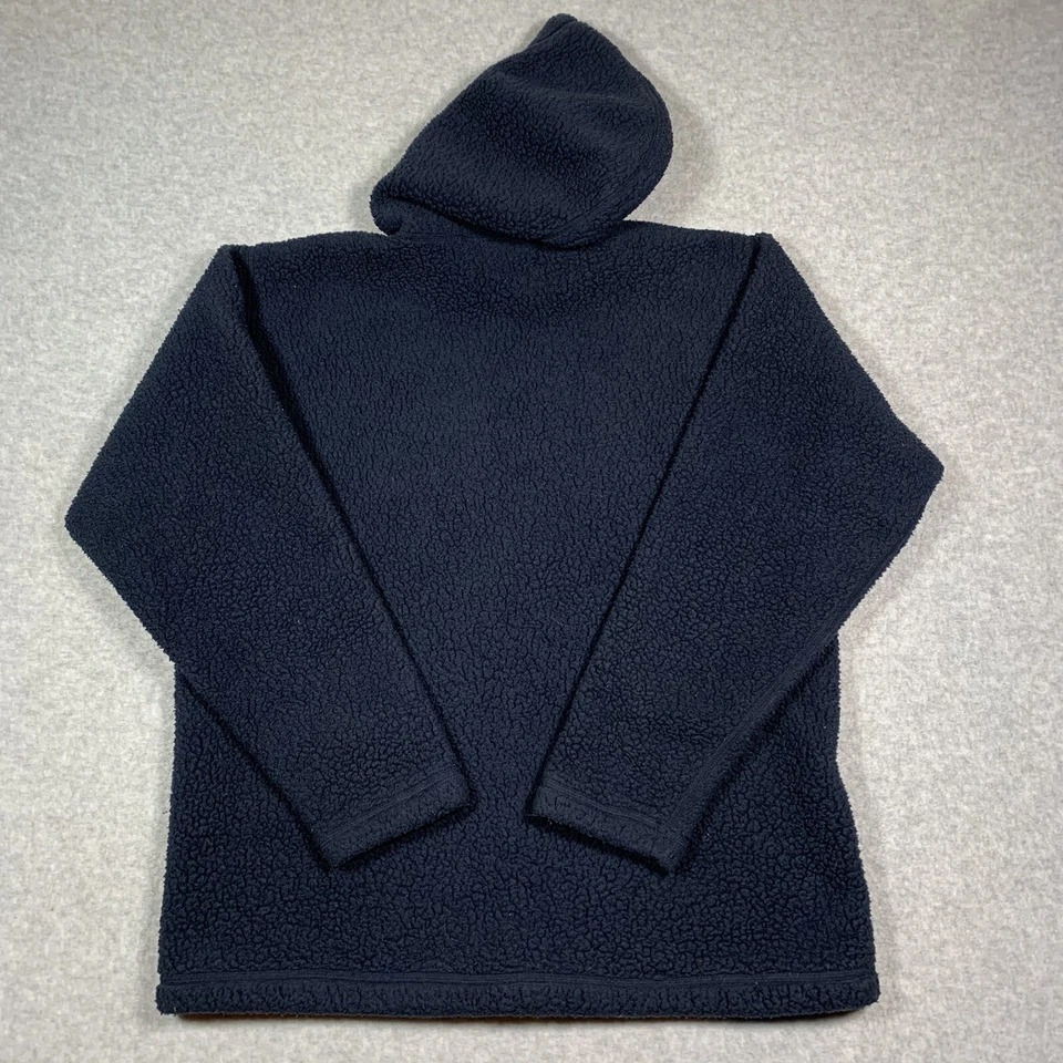 Chaqueta polar REI Polartec para hombre talla mediana azul marino cremallera completa senderismo aire libre Foto 2 de 4