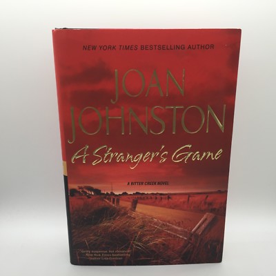 A Stranger's Game by Joan Johnston HC DJ 1st/1st Bitter Creek Novel Free Ship