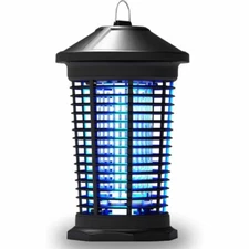 Bug Zapper Large Coverage 1/2 Acre, Smart Light Sensor, Weatherproof, Mosquito