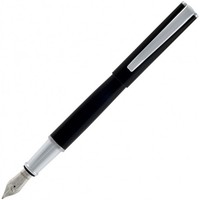 Monteverde Impressa Fountain Pen, Black, Chrome Trim, Medium Nib, Display on sale Monteverde Impressa Fountain Pen, Black, Chrome Trim, Medium Nib, Display on sale