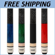 4-Piece Artistically Crafted Maple Cue Set - Perfect for Billiards Lovers