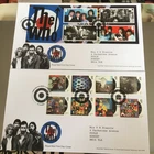 GB STAMPS MUSIC GIANTS STAMPS & SHEET FIRST DAY COVER SET 2024 THE WHO