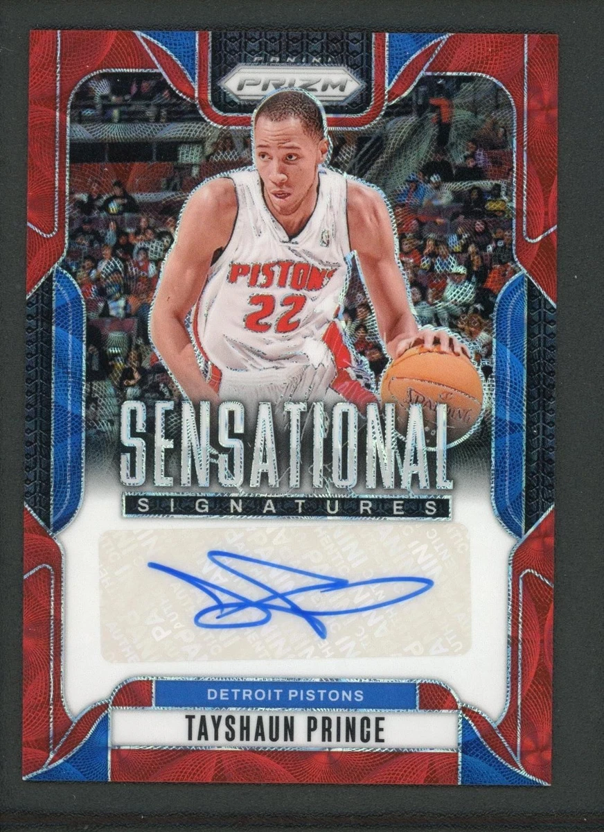 Basketball Trading Cards Tayshaun Prince Sports Autographed for
