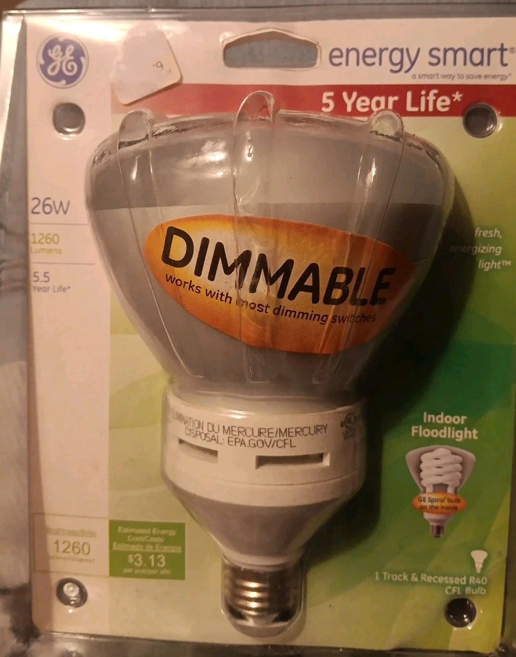 2 GE Energy Smart R40(5"Diameter) Indoor Flood Bulbs - Image 2 of 4