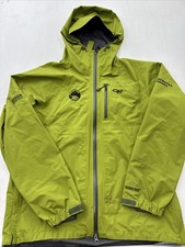 Giacca impermeabile conchiglia Outdoor Research Foray Goretex verde foresta grande