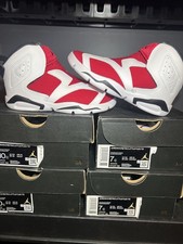 Nike Air Jordan 6 Retro Little Flex Toddler 'Carmine' CT4417-106
