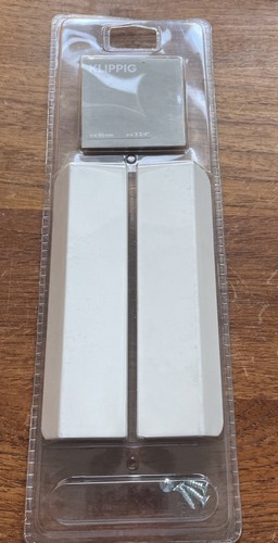 2 Ikea Schrank Griffe KLIPPIG Weiß, Neu und OVP - Bild 1 von 3