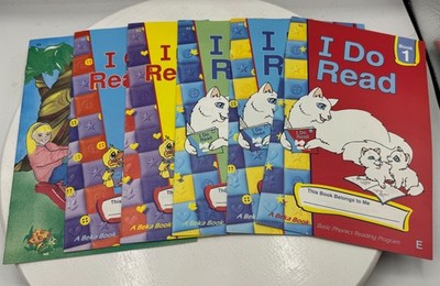 Abeka K5 Basic Phonics Reading Program Lot of 6 Readers & Our Week Book