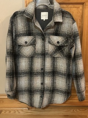 Thread & Supply Women's Plaid Millie Shacket size XS