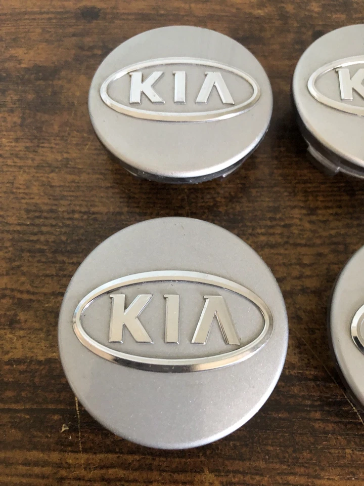 Juego de tapacubos centrales para rueda Kia Sportage Forte Optima Magentis Rio 52960-1F250 Foto 2 de 4
