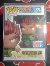 Funko Pop! Naruto - Might Guy #824 Diamond LE 4000 NYCC Exclusivo con Hardstack