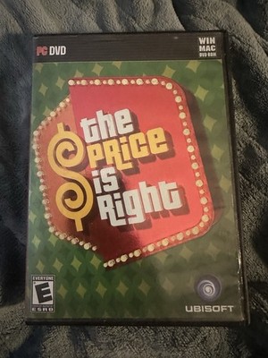 Price Is Right (Windows& Mac, 2008) Pc Game DVD-rom Ubisoft Game Show