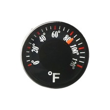 5PCS 20mm Thermometer Plastic Fahrenheit Mini Outdoor Temperature Meter 0-120  