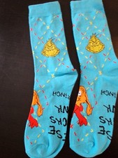   McDonald  s The Grinch Meal Socks Holiday Limited Edition BLUE 2025 New  