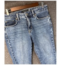 Lauren Ralph Lauren Medium Wash Straight Leg Stretch Denim Jeans Womens Size 4