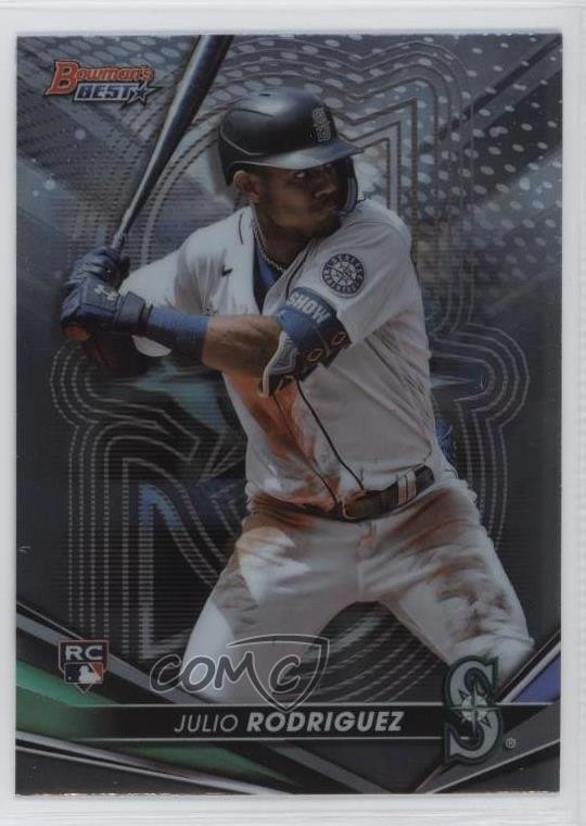 2022 Bowman's Best Julio Rodriguez #23 Rookie RC 05t7