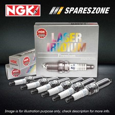 6 x NGK Laser Iridium Spark Plugs for Jaguar F-Type XF X250 3.0L 306PS V6 12-On
