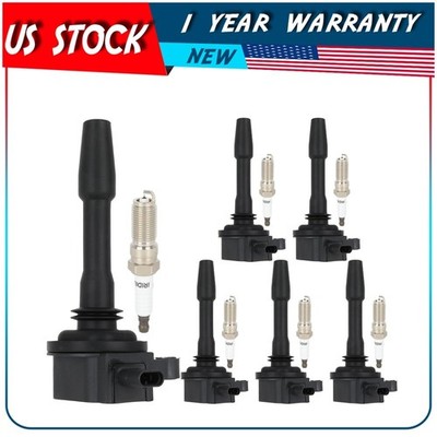 6 For V6 3.3L Ford F150 Explorer Transit 18 19 20 Ignition Coil Spark Plug